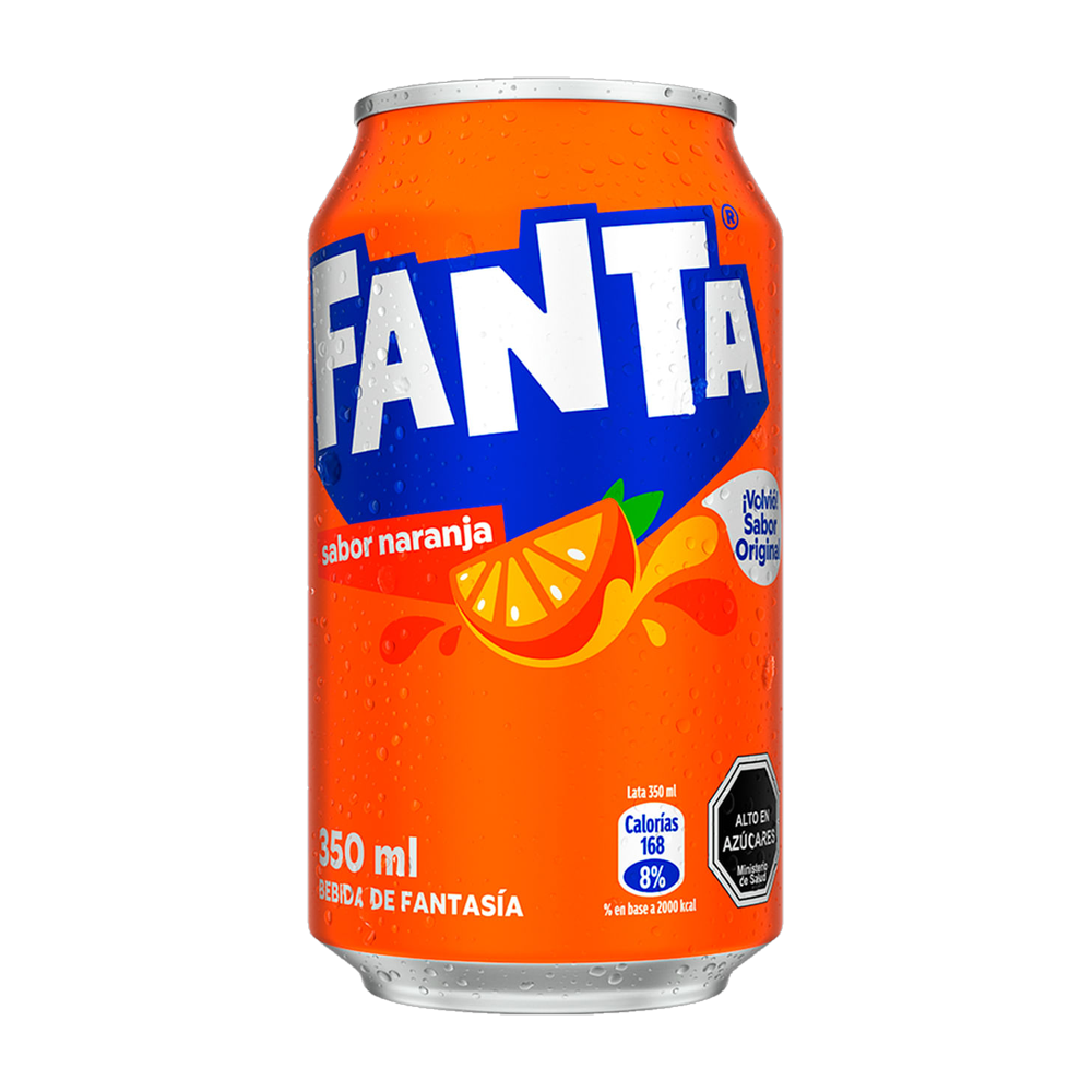 Fanta naranja lata 350 ml